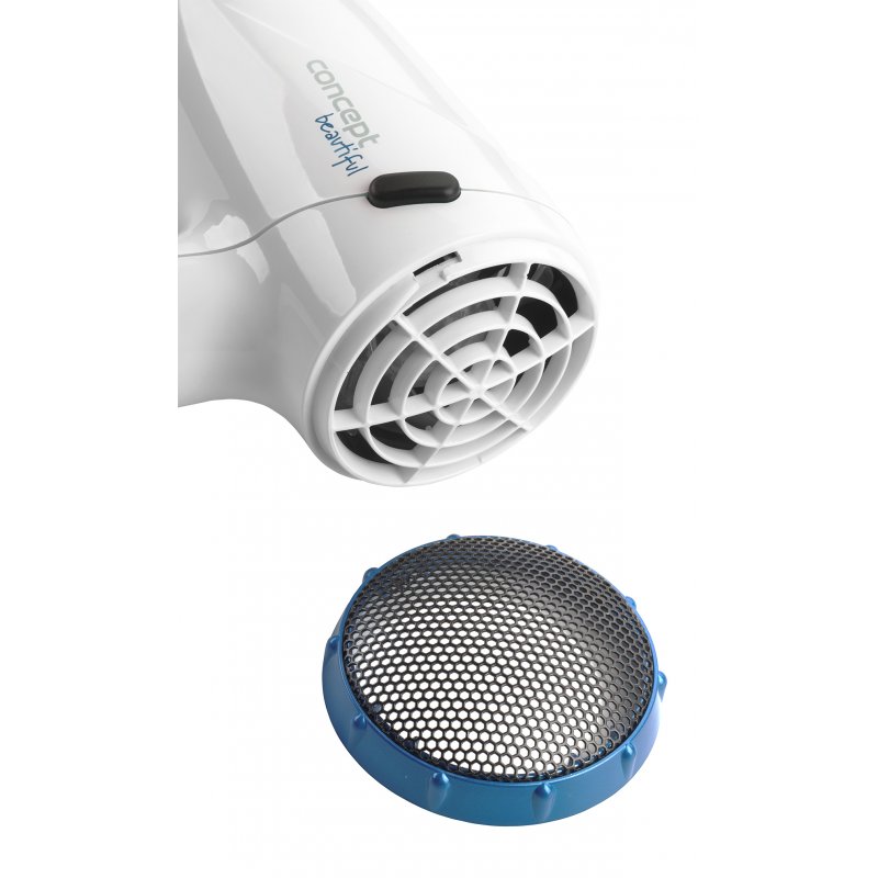 Concept Household Beautiful VV5741 Hair Dryer 1500W with Folding Handle Blue