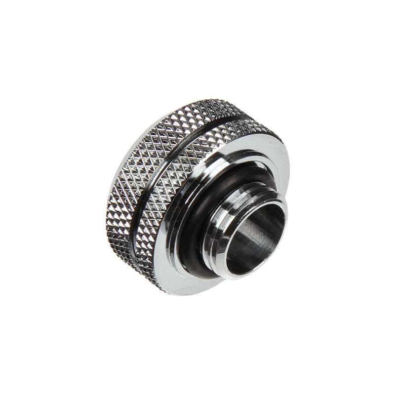 Bitspower Multi-Link Adapter Anschluss gerade G1/4 Zoll AG auf 16mm AD Hardtube - silber glänzend