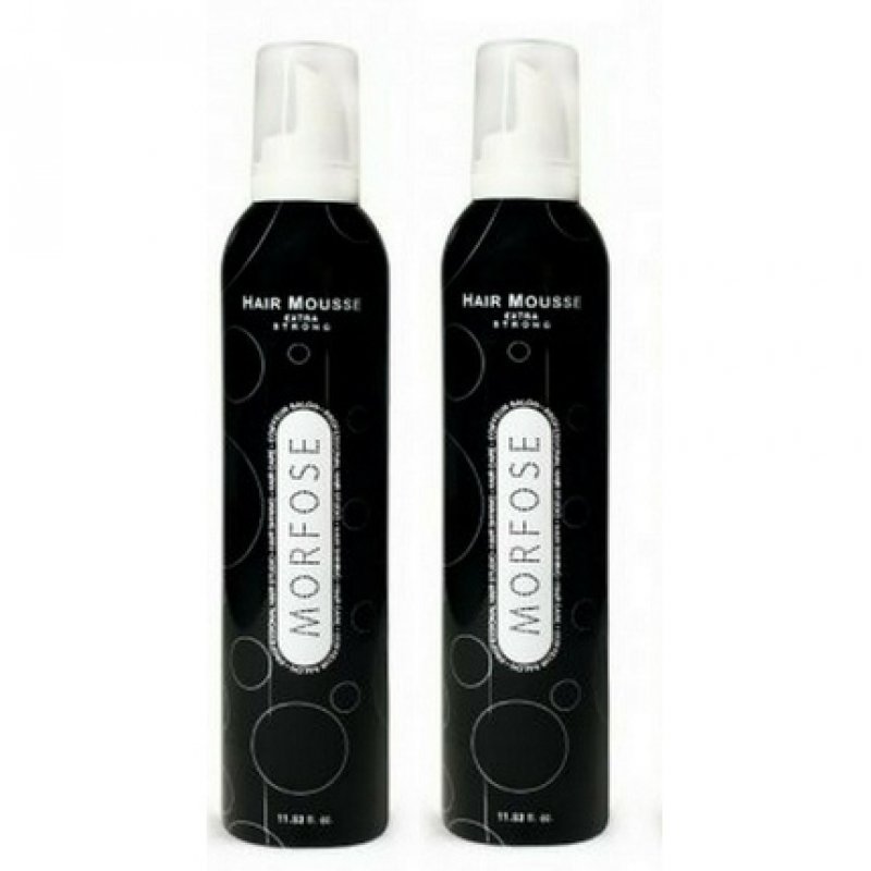 Morfose Extra Strong Mousse Black 350ml