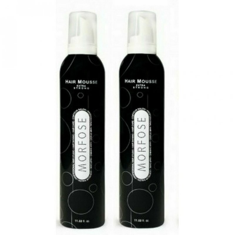 Morfose Extra Strong Mousse Black 350ml