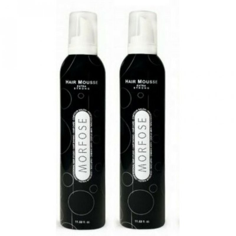 Morfose Extra Strong Mousse Black 350ml