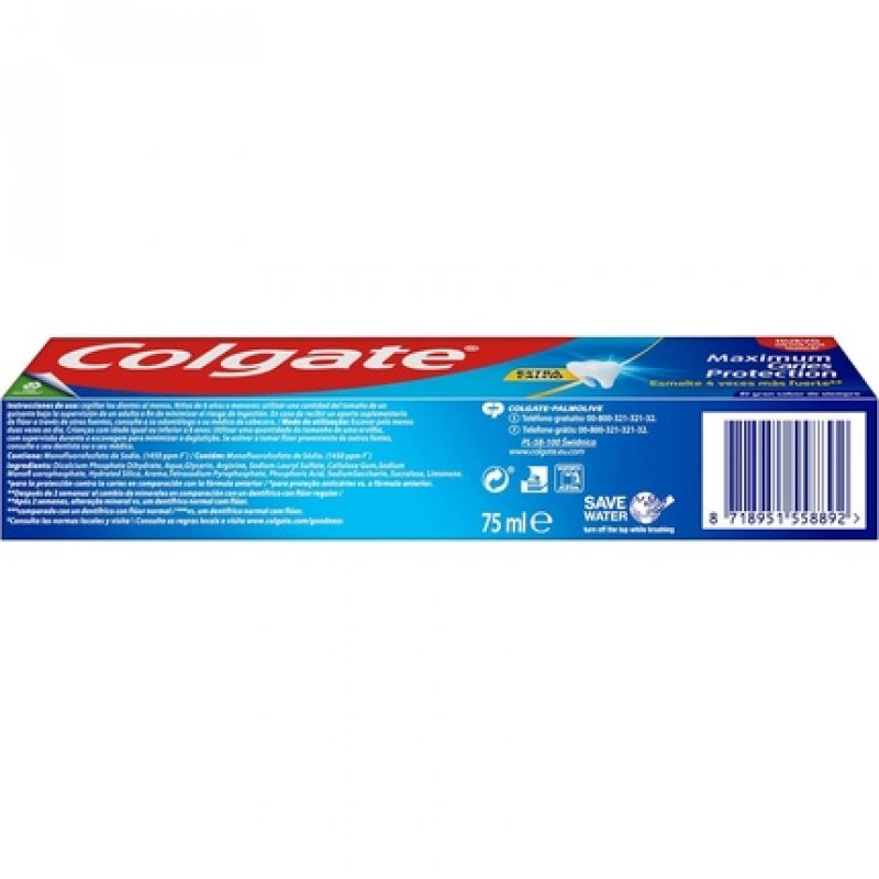 Protezione Carie Fluoride Toothpaste with Active Calcium Fresh Taste 75ml