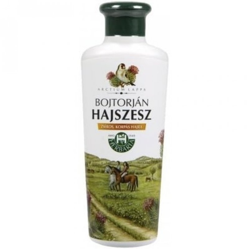 HERBARIA Burdock Anti-Dandruff Hair Growth Treatment & Natural Hair Care for Oily Hair 250ml