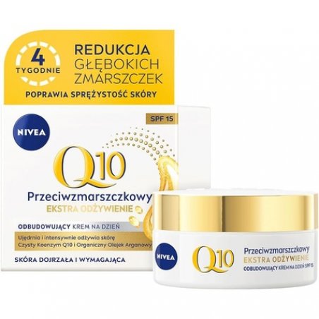 Q10 Power Anti-wrinkle Extra-nourishing Day Cream 50ml SPF 15