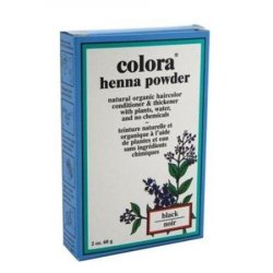 Colora Henna Powder hair colour Black 60 ml