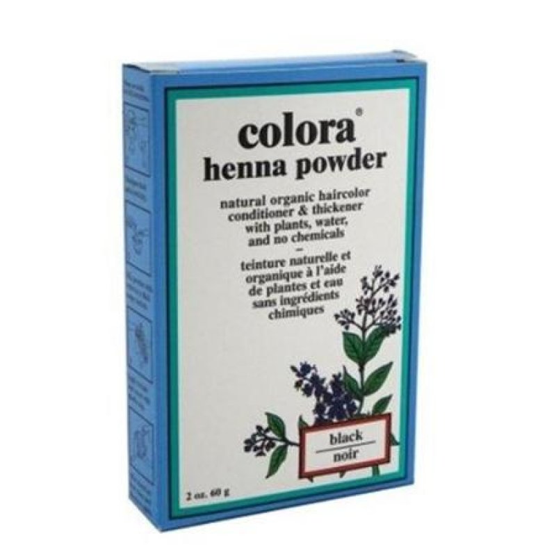 Colora Henna Powder hair colour Black 60 ml