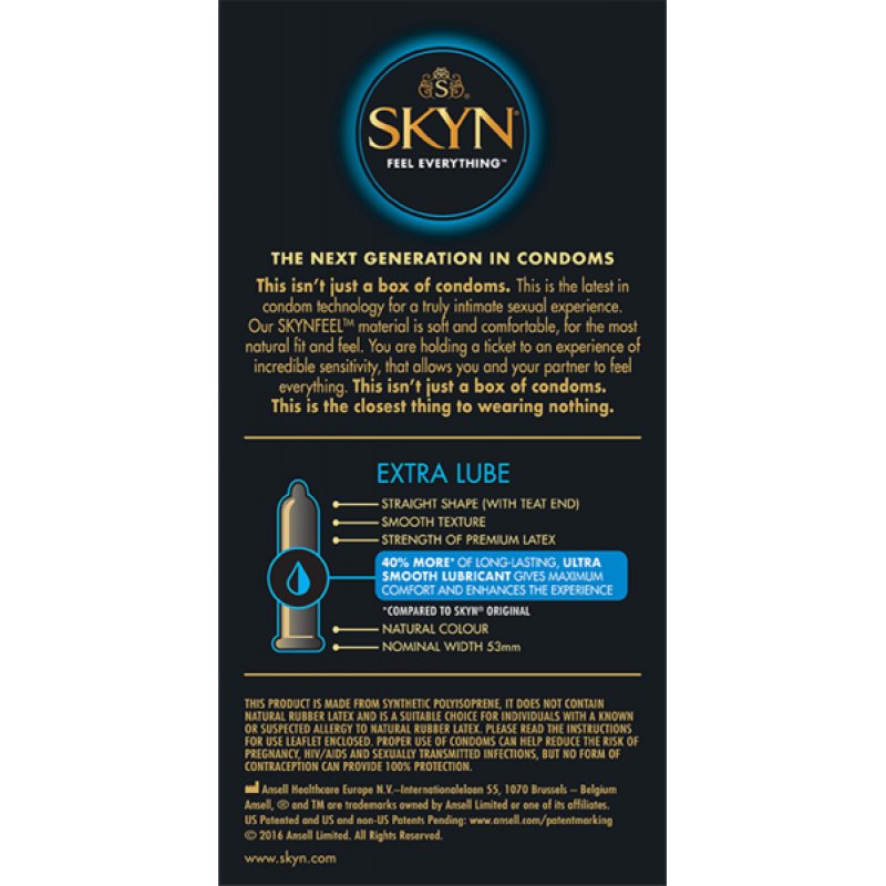 Manix Skyn Extra Lubricated - Pack of 10