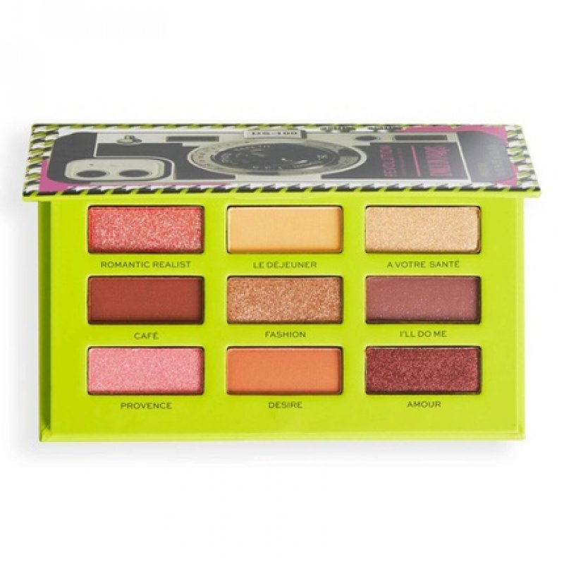 Makeup Revolution X Emily In Paris Camera Queen Eyeshadow Palette New Authentic