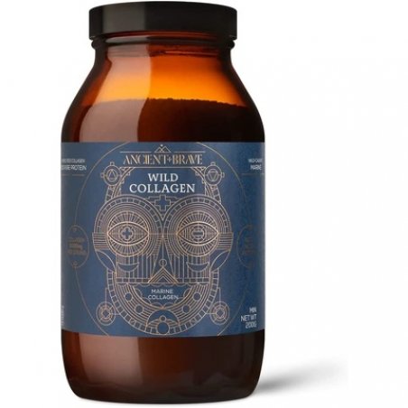 Ancient Brave Wild Collagen 100% Hydrolysed Collagen Peptides 200g - Wild Caught Marine Collagen Powder Supplement