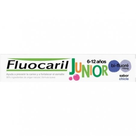 Fluocaril Junior Toothpaste Bubble Gel 75ml