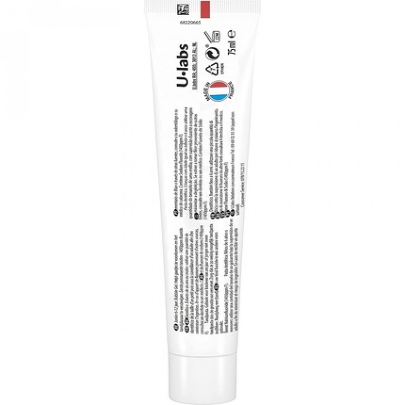 Fluocaril Junior Toothpaste Bubble Gel 75ml
