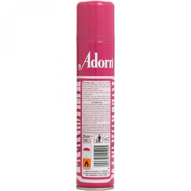 ADORN Pink Hair Spray for Normal Hair - Ash