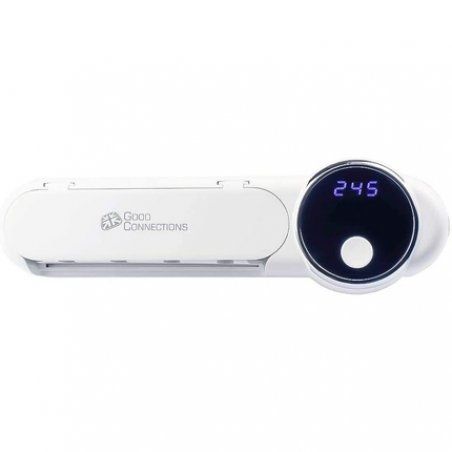 Good Connections UV-C Toothbrush Sanitizer for Four Electric/Manual Toothbrushes White 22.5 x 4.2 x 6.7 cm