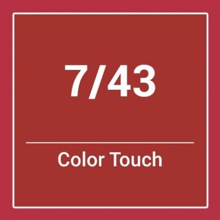 Wella Professionals Color Touch demi-permanent hair color 7/43 Vibrant Reds , 60ml
