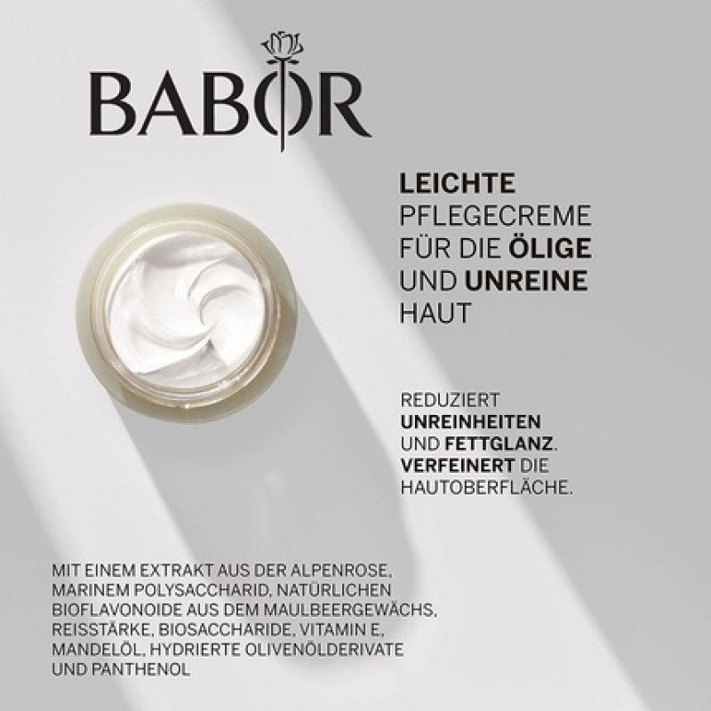 BABOR SKINOVAGE Purifying Cream Rich 2022 Launch
