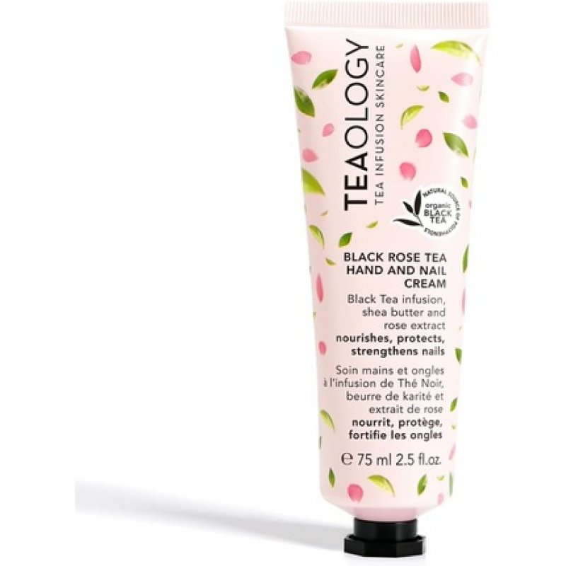 Teaology Black Rose Tea Hand and Nail Cream 75ml