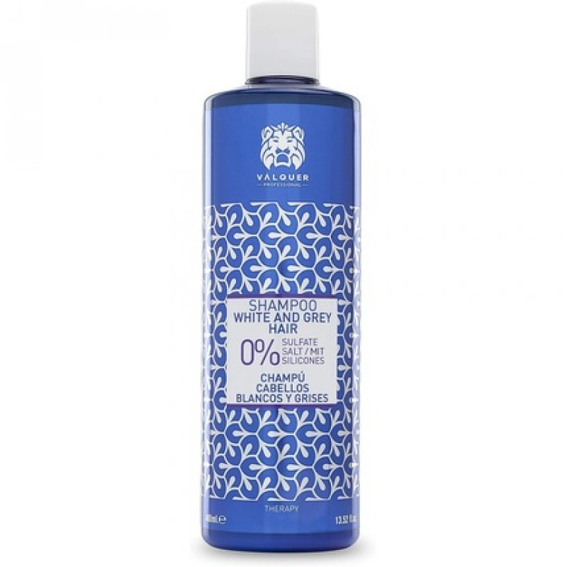 Valquer Profesional Shampoo for White and Gray Hair 400ml