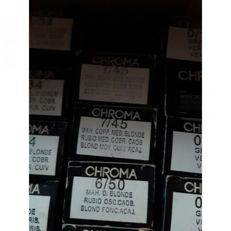 Lakme Chroma Ammonia Free High Performance Hair Color HTF 7/45 Mahogany Copper M