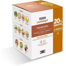 Isdin Lambdapil Hairdensity, 180 Capsules, 20% Free | Restores The Volume Of