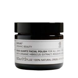 Evolve Organic Beauty Natural Rose Quartz Facial Polish 2 fl oz 60 mL