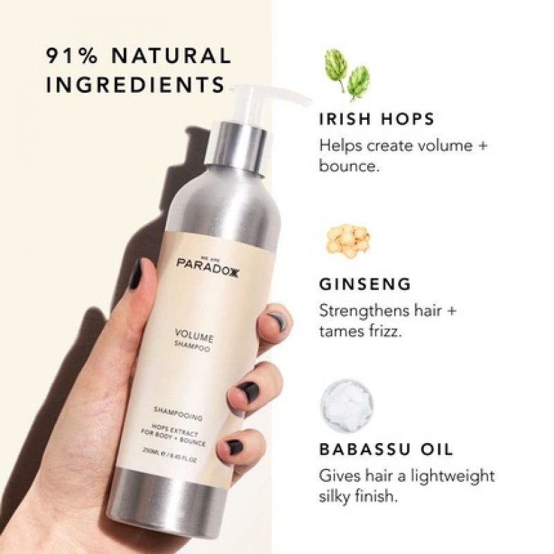 WE ARE PARADOXX Super Natural Volume Shampoo 250ml - Sustainable, Vegan, Sulfate-Free, and Cruelty-Free