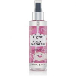 I Love Signature Glazed Raspberry Long Lasting Fast Drying Non Sticky Body Mist for Her 150ml