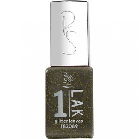Peggy Sage One-LAK 1-Step Gel Polish Glitter Leaves 5ml