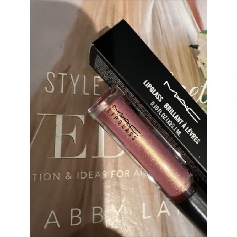 MAC Cosmetics Lipglass 303 Nymphette 0.10 oz - Authentic