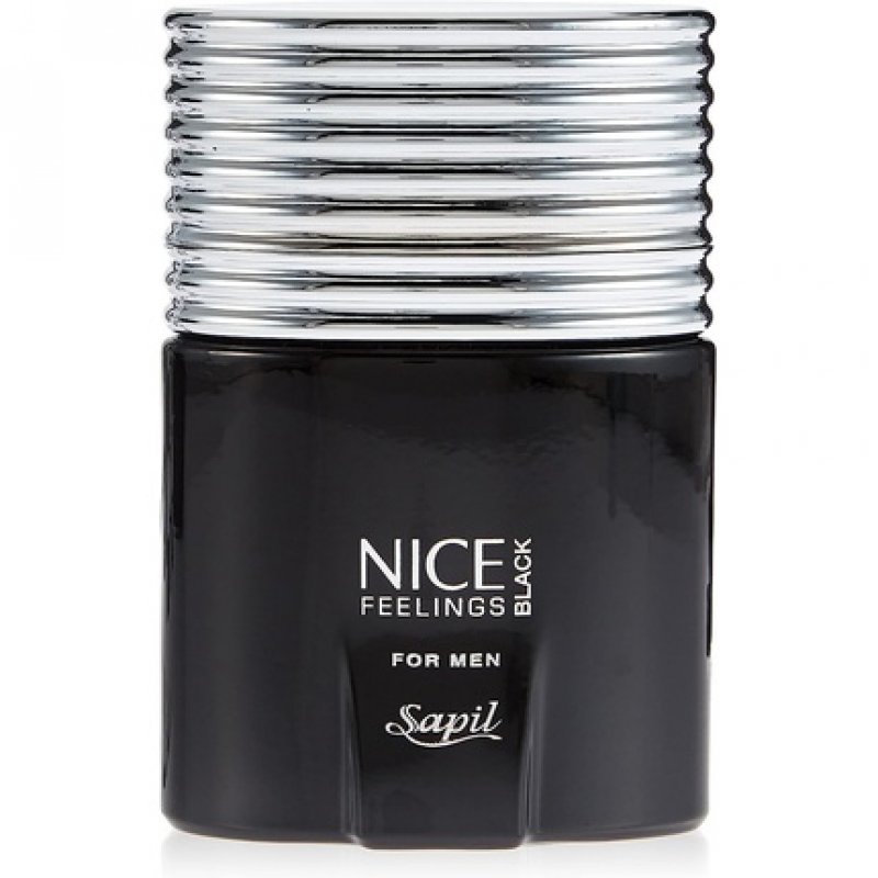 Sapil Nice Feelings Black Eau de Toilette for Men 75ml