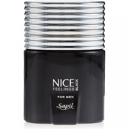 Sapil Nice Feelings Black Eau de Toilette for Men 75ml