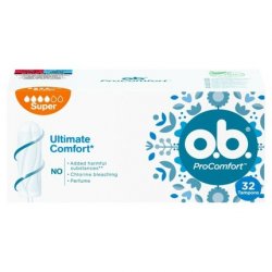 OB ProComfort Super Tampons 32 Pcs