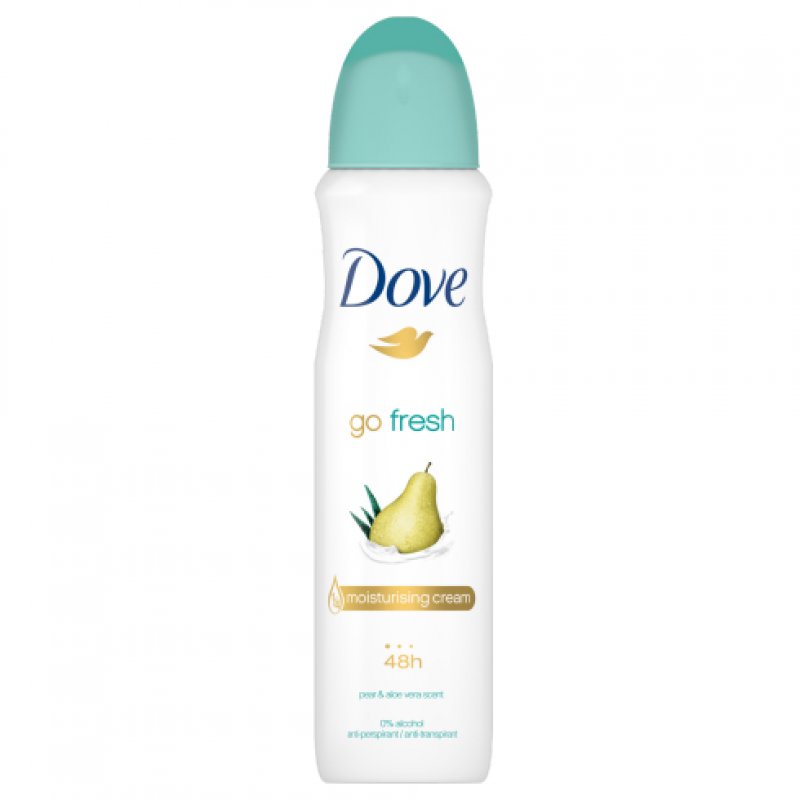 Dove Pear and Aloe Vera Antiperspirant Deodorant Aerosol 250ml