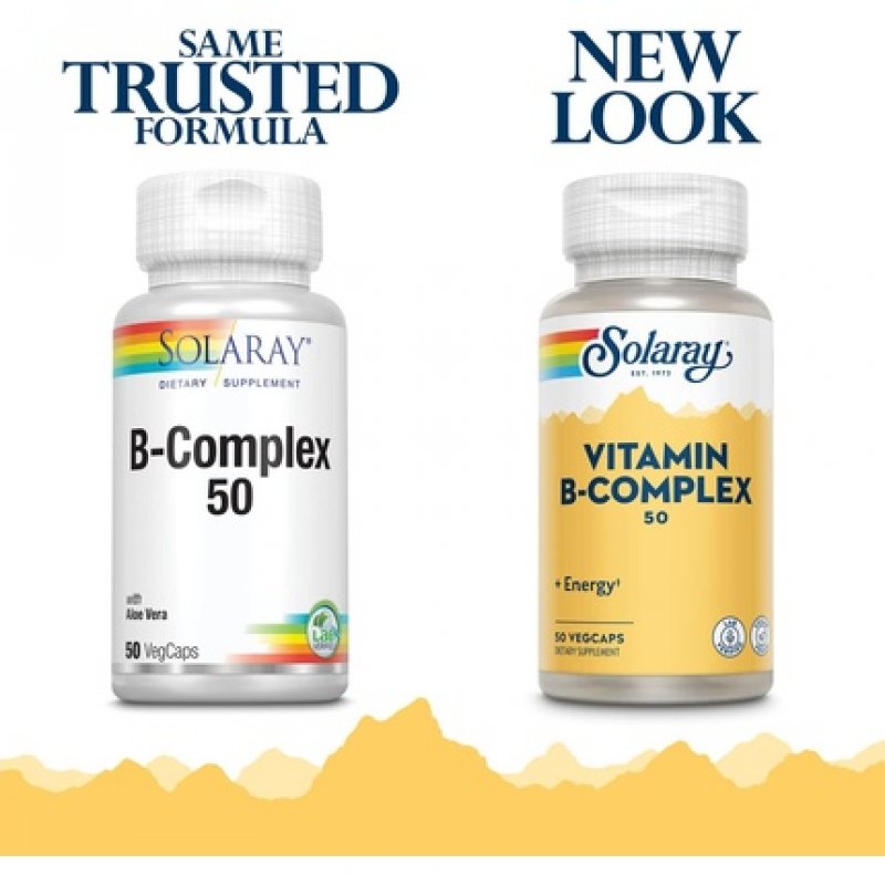 Solaray B-Complex Supplement 50mg