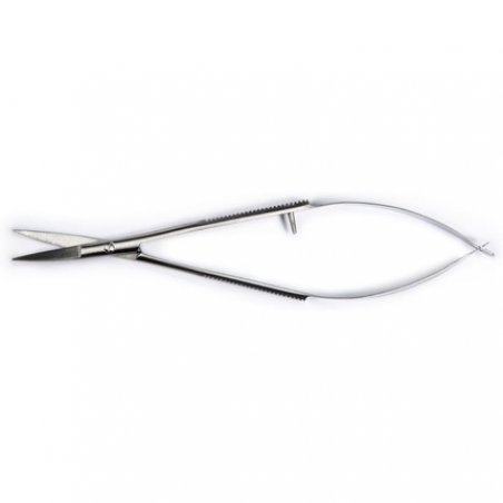 Andreia Professional Spring Scissors Stainless Steel Curved Nail Scissors for Pedicure Manicure and Nail Art