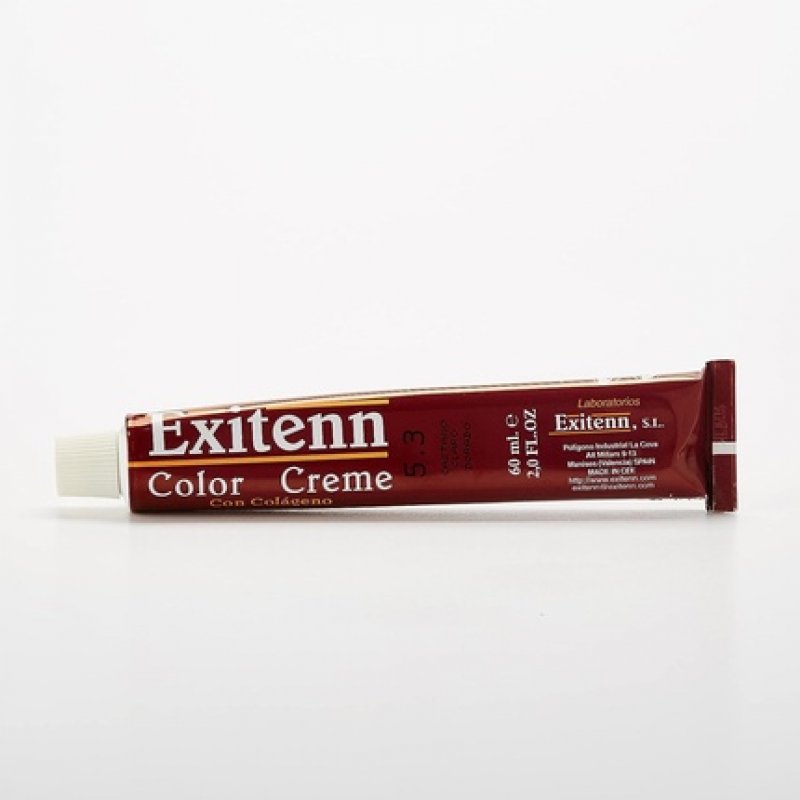 Exitenn Color Creme 5.3 Brown Clear Golden 60ml