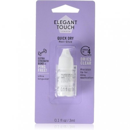 Elegant Touch Quick Dry Nail Glue 3ml