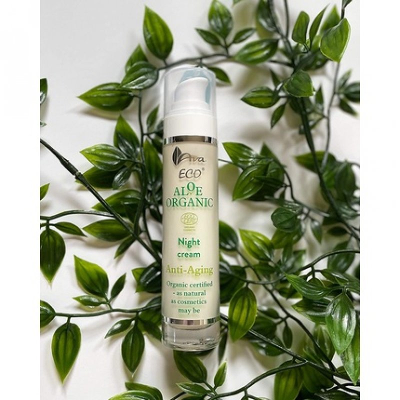 Barbary and Aloe Vera Night Cream Anti-Aging Moisturizer Aloe Organic 50ml