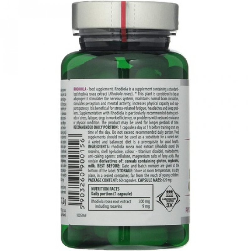 ACTIVLAB Rhodiola 60 Capsules - Flavorless