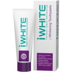 iWhite Instant Teeth Whitening Toothpaste 75ml - Active Teeth Whitening and Stain Removal - Deep Whitening Treatment
