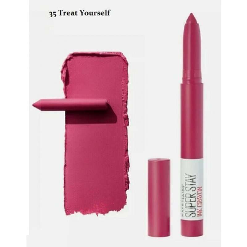 Maybelline Color Sensational Vivid Matte Liquid 30 Fuchsia Ecstacy Lipstick Pink Matte 8ml