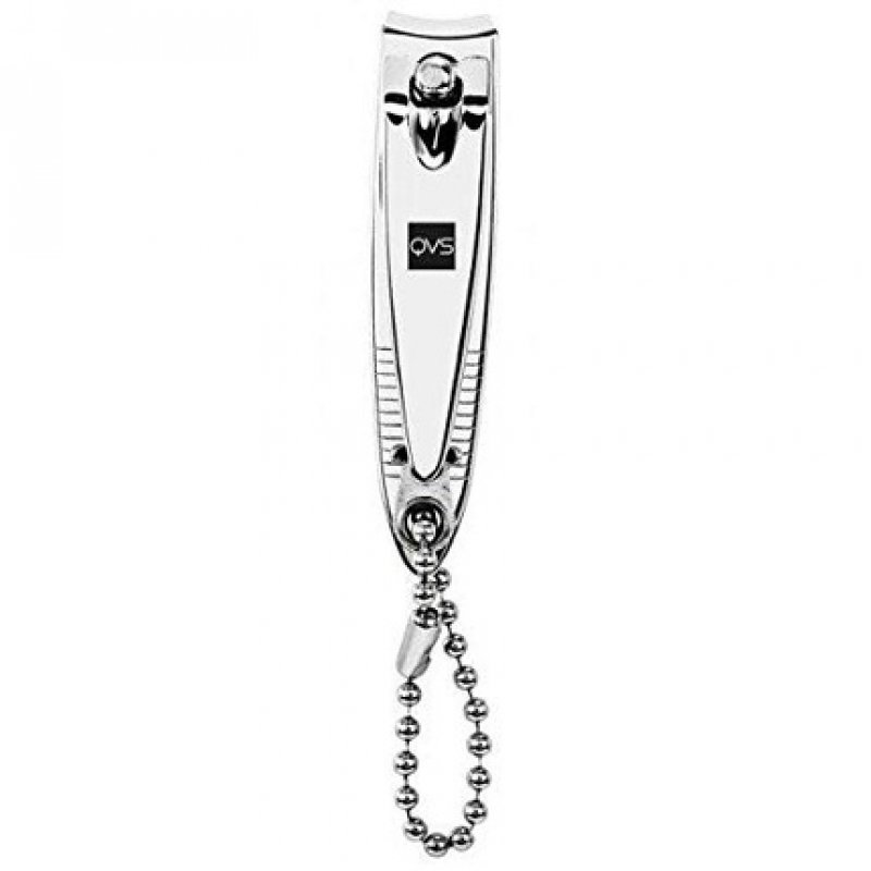 QVS Nail Clippers with Small Chain