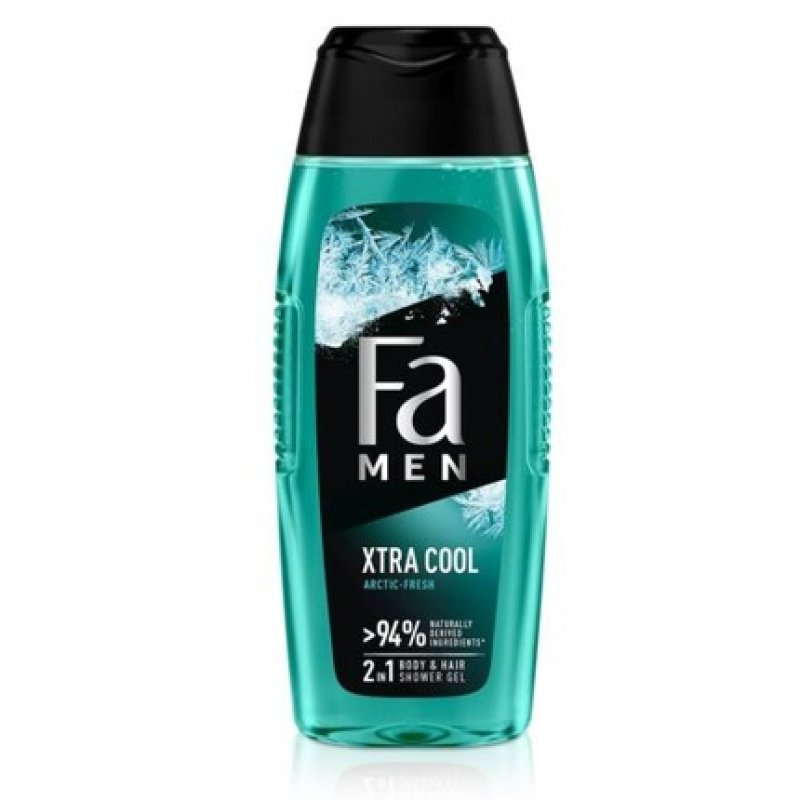 Men Xtra Cool 2-in-1 Shower Gel with Eucalyptus Scent