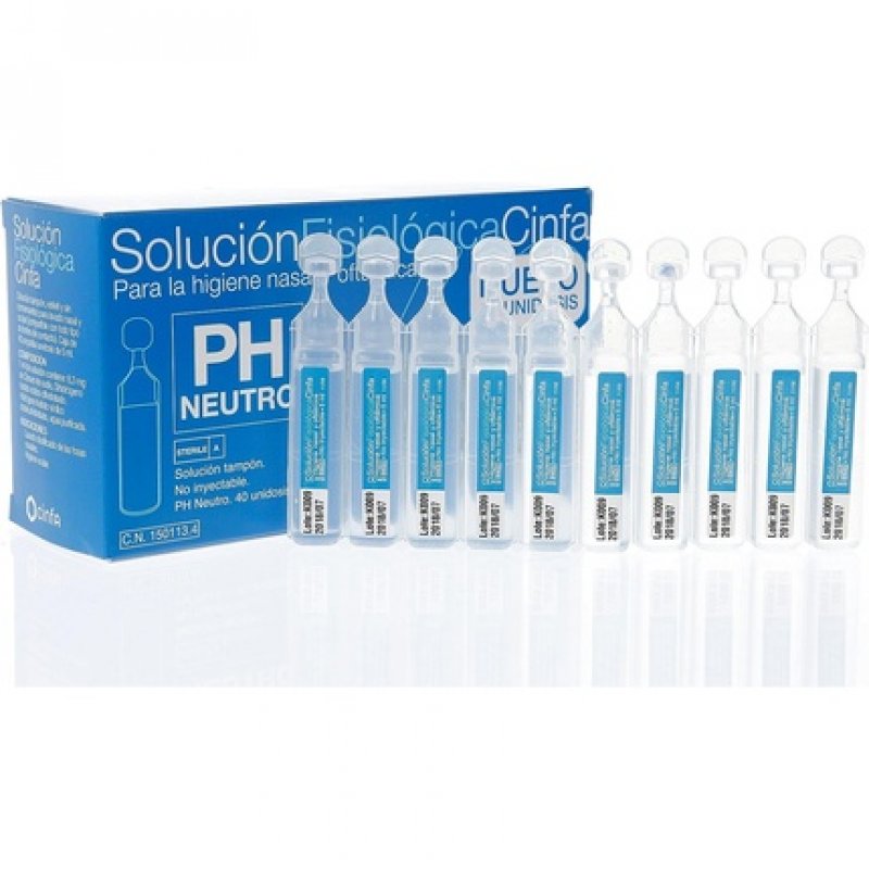 Cinfa Physiological Solution 40 Single Dose