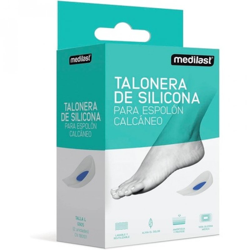 Medilast Talonera Silicona Ts 2u