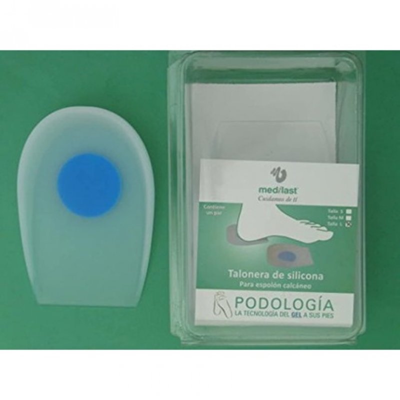 Medilast T-L Silicone Heel Cushion 2 Units