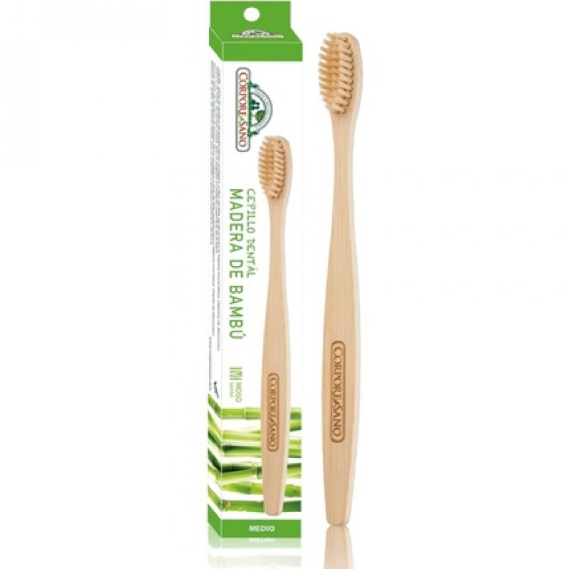 Corpore Sano Bamboo Toothbrush Medium Hardness 21g