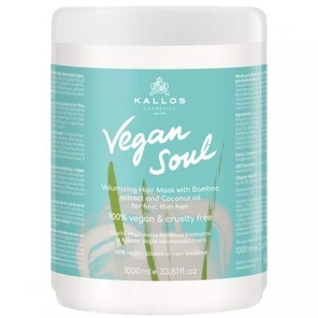 KALLOS COSMETICS KJMN Vegan Soul Volumizing Hair Mask 1L