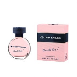 Tom Tailor Women's Perfume Time to Live! 30ml - Fruity Feminine Eau de Parfum with Notes of Mandarin, Lemon & Sweet