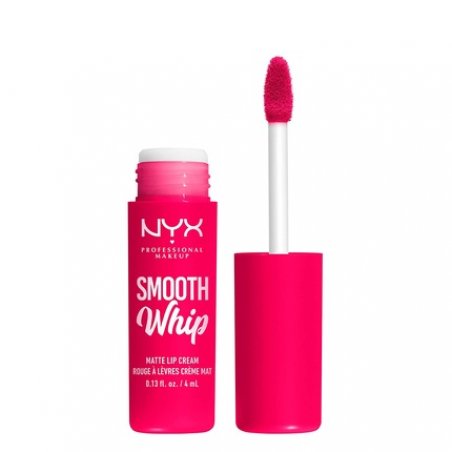 NYX Smooth Whipe Mate Pillow Fight Hot Fuschia 10 Lipstick 4ml
