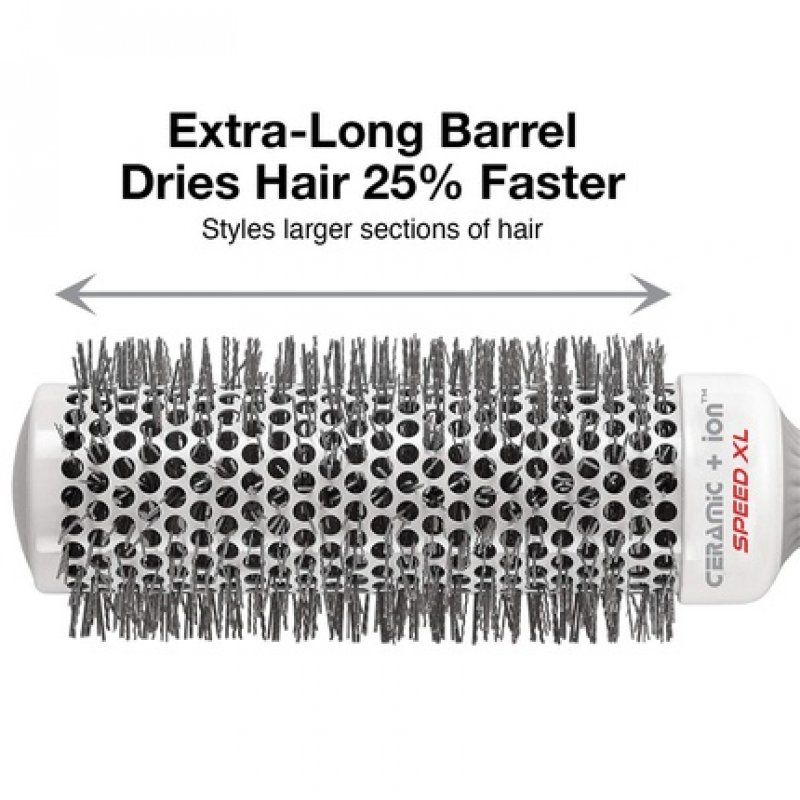 Olivia Garden Ceramic Ion Speed XL Extra-Long Barrel Hair Brush CIXL-45 1 3/4